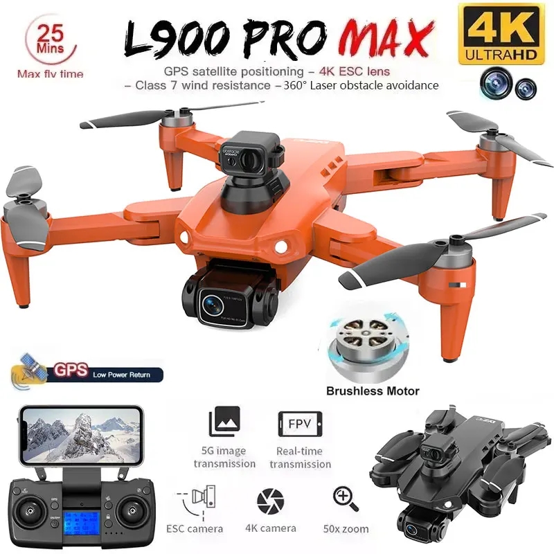 L900 Pro MAX GPS-Drohne 4K Pro – Drone Camera Professional Bewertung und Preis
