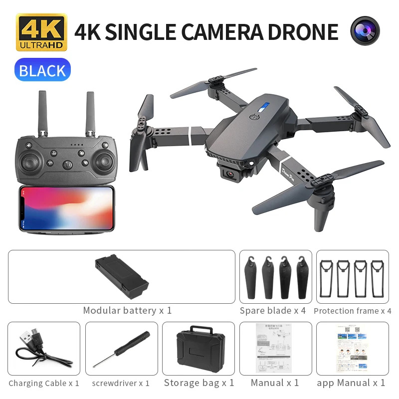 E88 ProIntelligent Folding Dro – Drone Camera Mount Bewertung und Preis